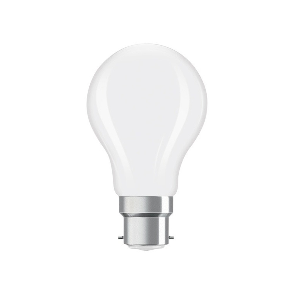 LEDVANCE Classic A60 Dimmable LED Filament Bulb 5.9W (60W Equiv) Frosted – 2700K Warm White (B22 / E27)